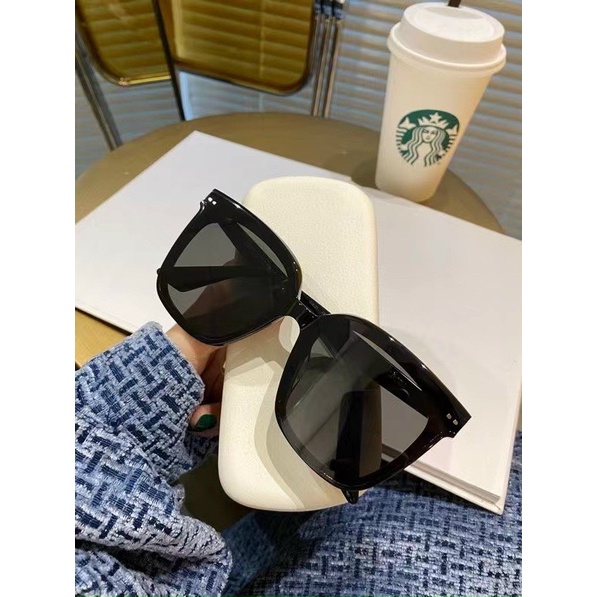 Mắt Kính Thời Trang Kính Râm Form Vuông Gm Locell 657 Kiểu Dáng Trẻ Trung Phong Cách Ulzzang - Hazo
