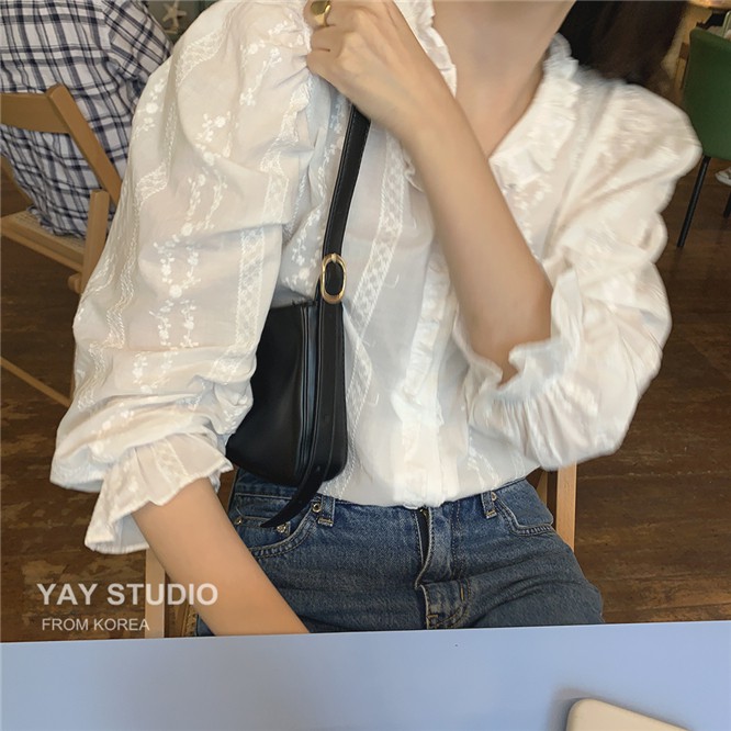 Túi Xách Da Pu Màu Trơn Phong Cách Vintage Hàn Quốc | BigBuy360 - bigbuy360.vn