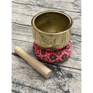 Chuông đông vàng tụng kinh tại gia 9cm