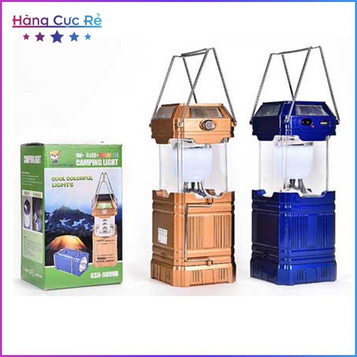 Đèn bão 4in1 HCR9009A  🔦FREESHIP🔦 Đèn dùng pin sạc, vintage style, trang trí, phượt, câu cá-Shop Hàng Cực Rẻ