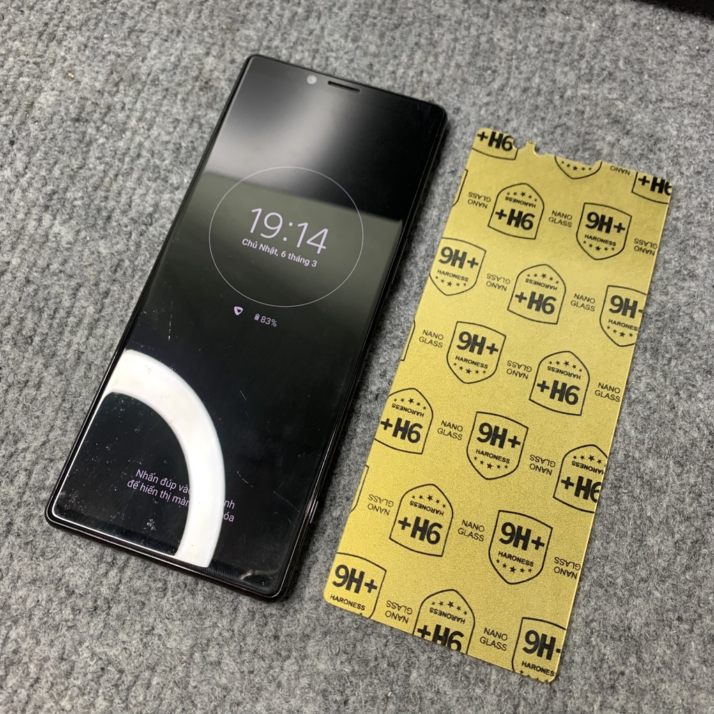 Dán màn hình sony xperia 1  trước sau nhiều mẫu mã ppf trong nhám hoa văn, nano trước chống trầy xước