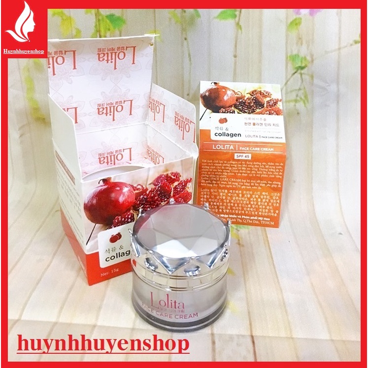 Kem lolita dưỡng trắng da đánh bay mụn mờ thâm nám hộp 20g