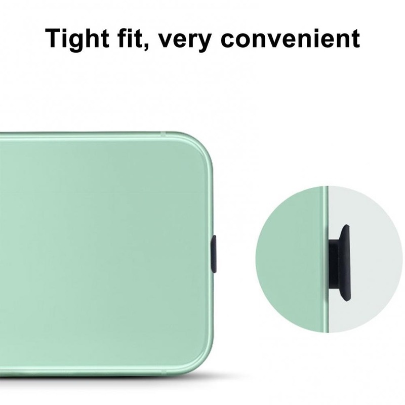 Set 5 Nút Silicon Bịt Cổng Sạc Tai Nghe Compatible For Apple Chống Bụi Chống Mài Mòn Thông Dụng