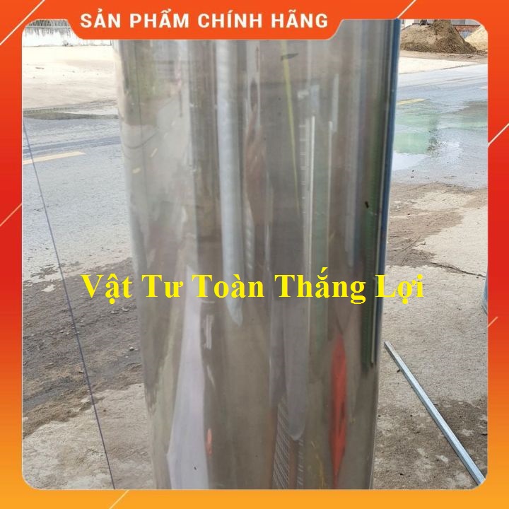 (Khổ cao 1,22 M x 8dem ) Tấm tôn nhựa Poly lấy ánh sáng màu TRONG SUỐT che nắng mưa