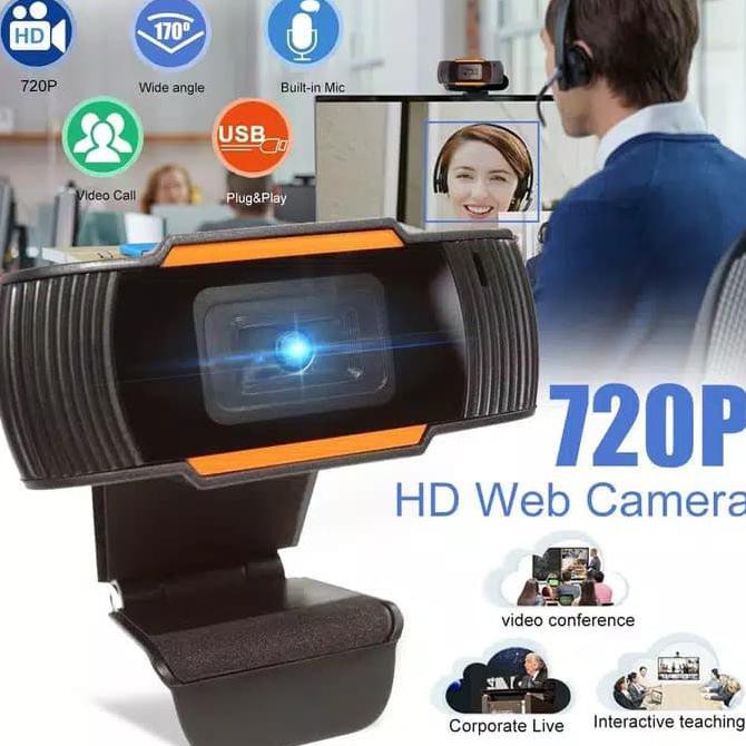 Webcam 720p Hd Tự Động Lấy Nét Cho Máy Tính / Laptop
