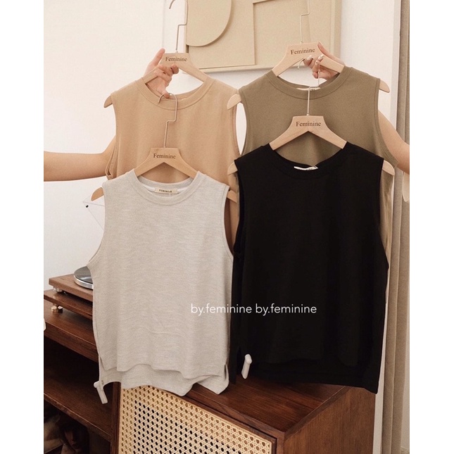 Áo thun sát nách chất thun mềm mịn