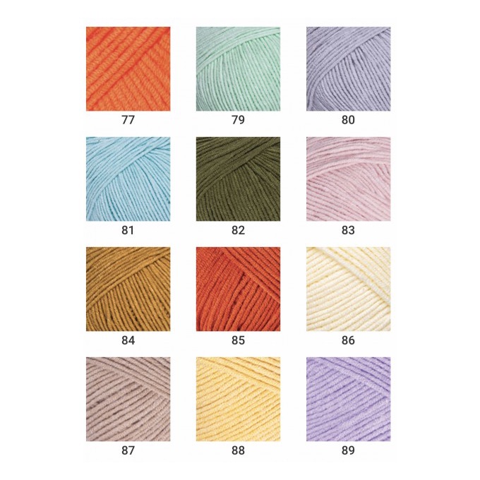 Len JEANS Hãng YarnArt (Màu 01-63)