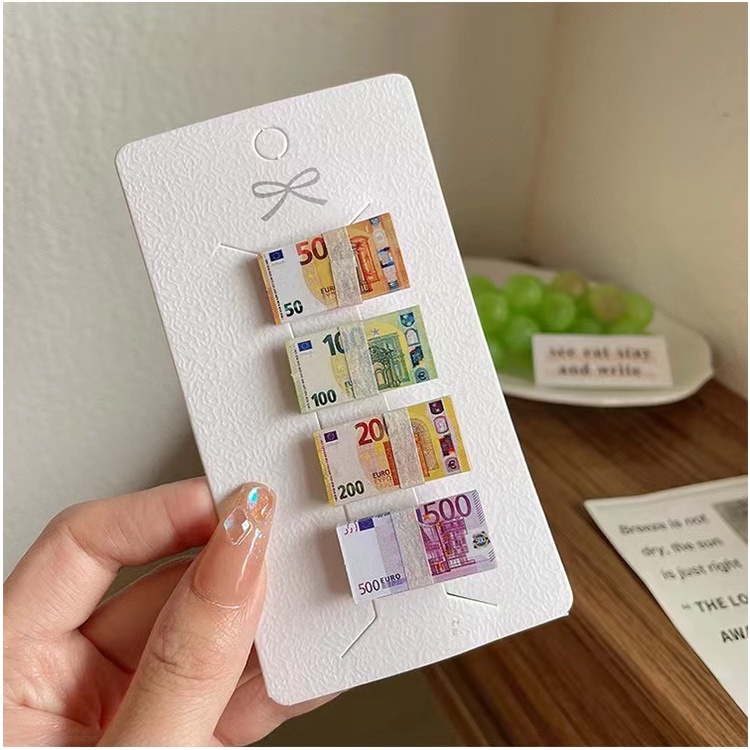 Kẹp Tóc Nhỏ Phong Cách Châu Âu Vui Nhộn Thời Trang Mới Phiên Bản Hàn Quốc Cho Bé Gái