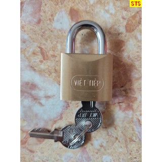 - khóa việt tiệp - khóa treo đồng bấm 01280