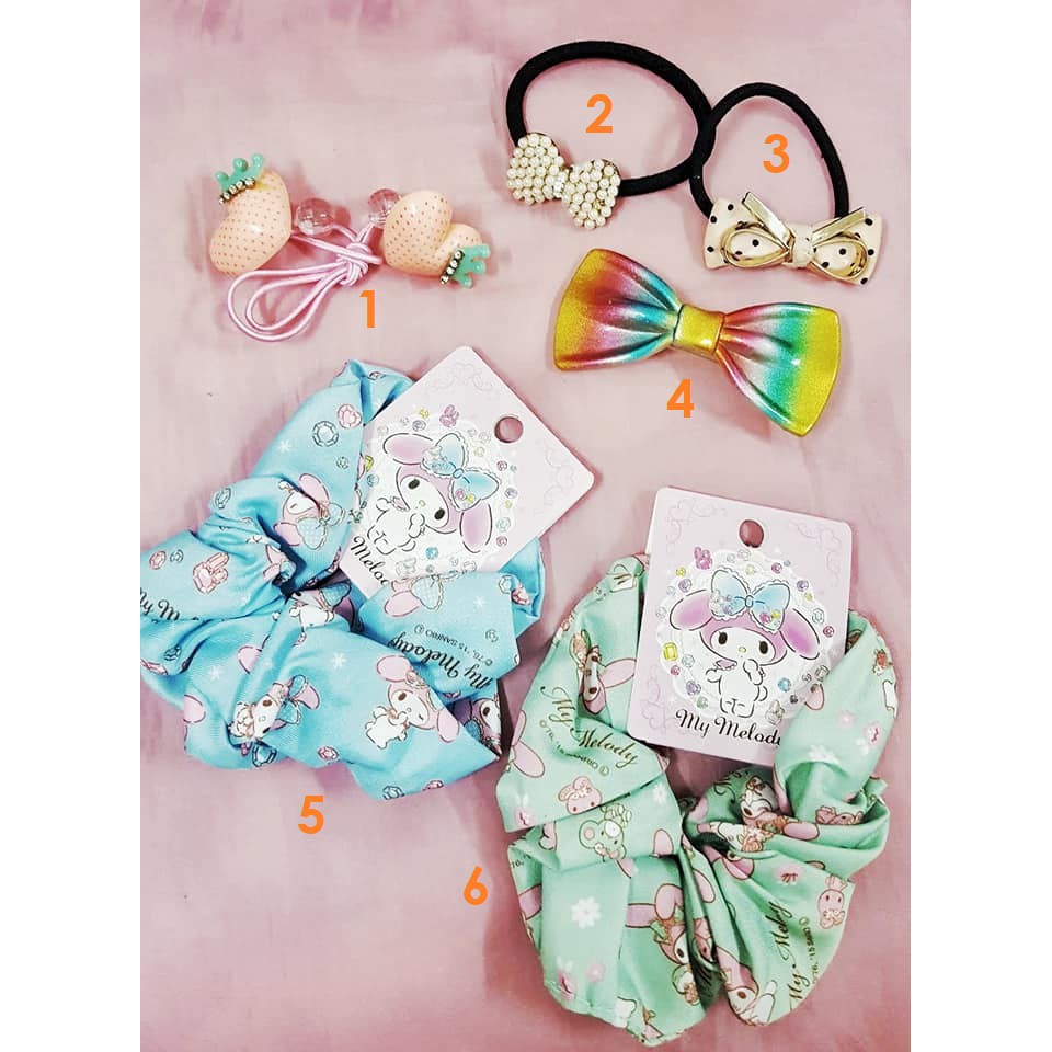 [HÀNG MỸ] Cột tóc CLAIRE'S chính hãng thun co dãn nhiều mẫu siêu xinh