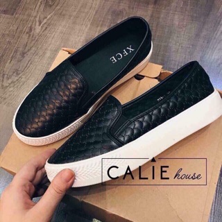 Slipon vẩy cá chất đẹp siêu êm