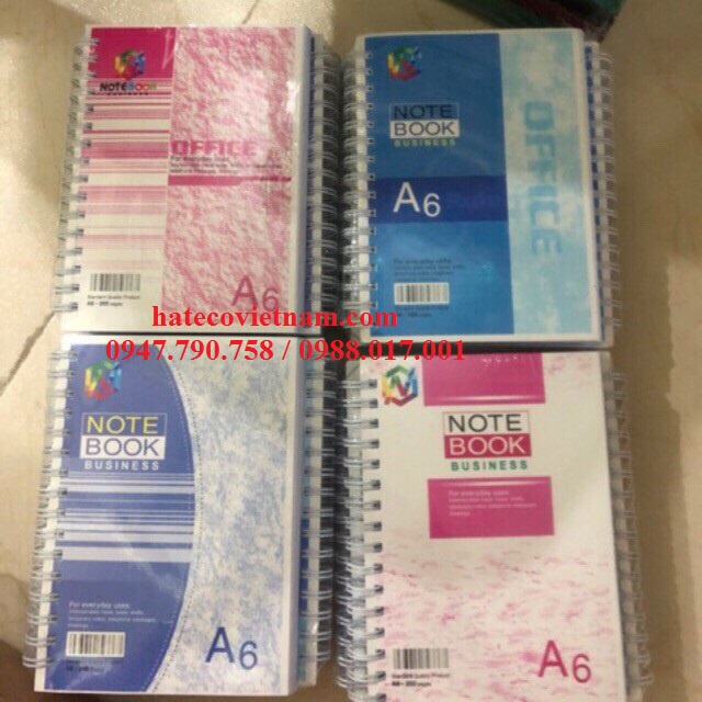Sổ lò xo A4, A5, A6, A7 Hải Tiến 200 trang Business 3774