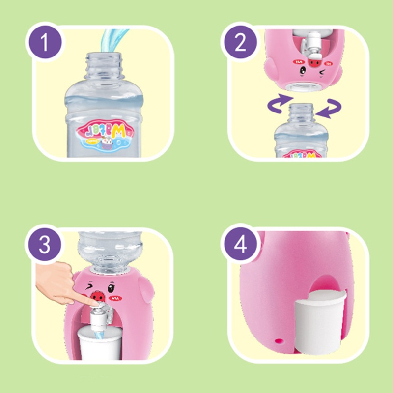 Đồ chơi bình rót nước mini tùy chọn màu sắc dành cho bé