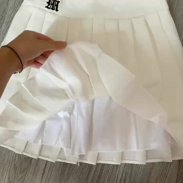 Chân Váy Tennis Xếp Ly Chân Váy Chữ A Cạp Thêu Có Lót Quần Bên Trong MÃ 882 | BigBuy360 - bigbuy360.vn