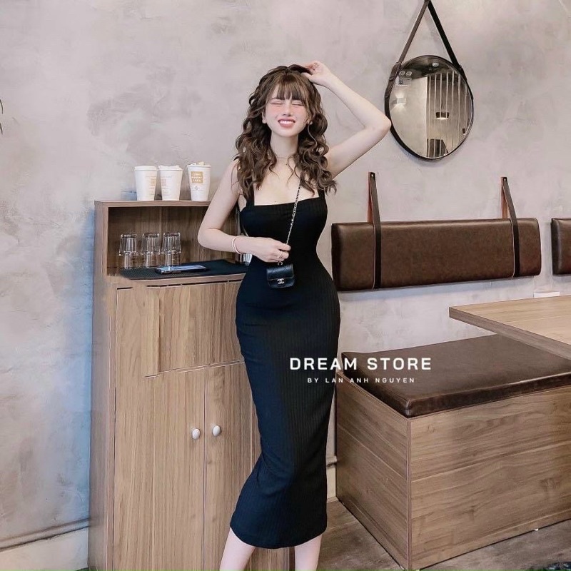 ĐẦM ÔM BODY HAI DÂY TO XINH ĐẸP T2