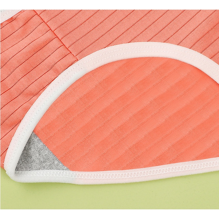 Quần Chíp Nữ Gân Tăm Cotton Đính Nơ Màu Trơn QL47