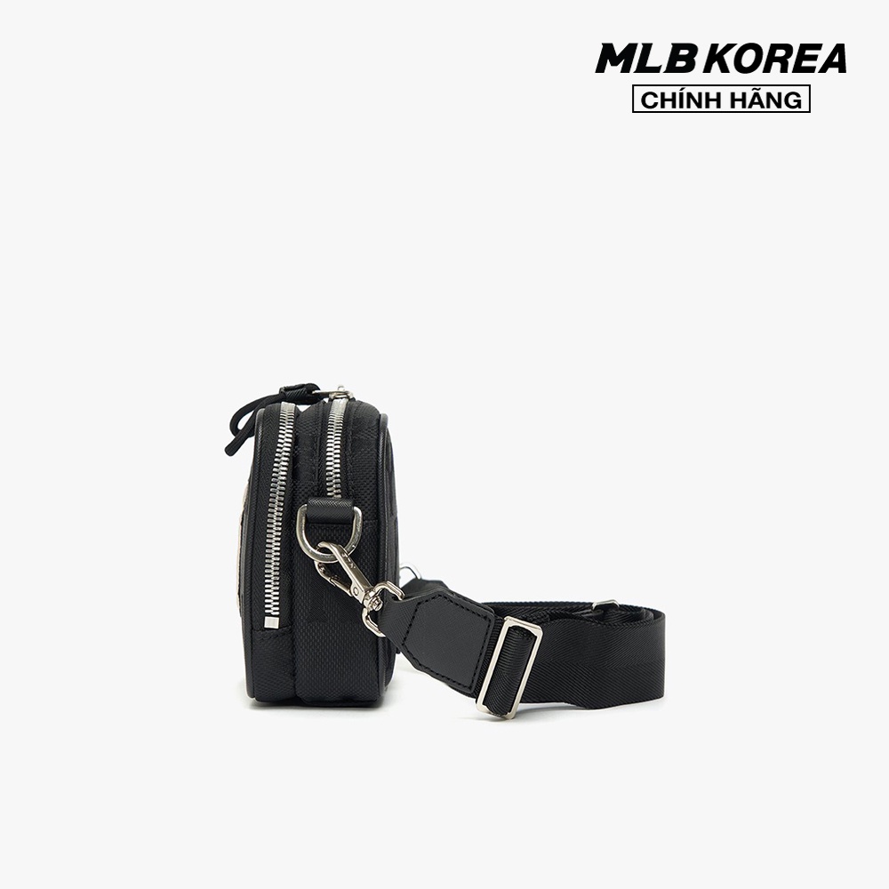 MLB - Túi đeo chéo chữ nhật Mini Nylon Monogram 3ACRS011N-50BKS