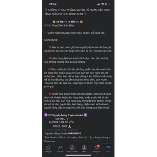 Nước Hoa Hồ Ly Bản Chiết