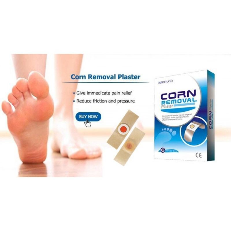 Miếng dán giảm mụn cóc CORN REMOVAL plaster Haoboloo, an toàn dễ sử dụng - Soleil Home