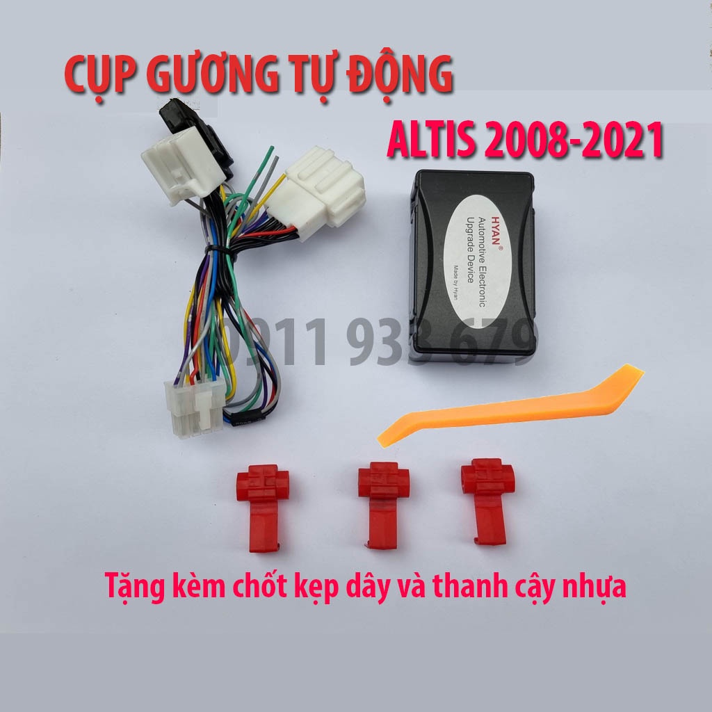 HCM- Cụp Gương Tự Động Toyota Altis 2008-2022 -bảo hành 12 tháng