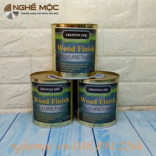 Sơn bóng mờ Wood finish Nghề Mộc