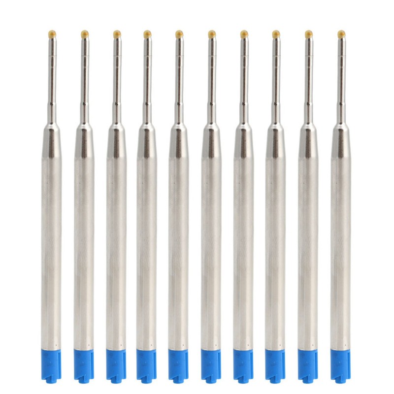 Set 10 ruột bút bi 1mm sử dụng tiện lợi