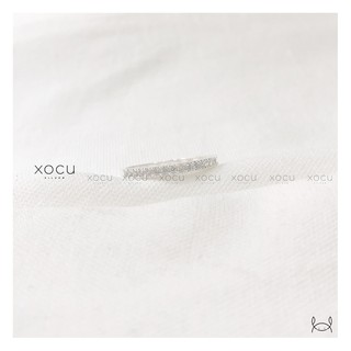 Nhẫn Bạc, Đá Trơn Bản Mảnh, Xocu