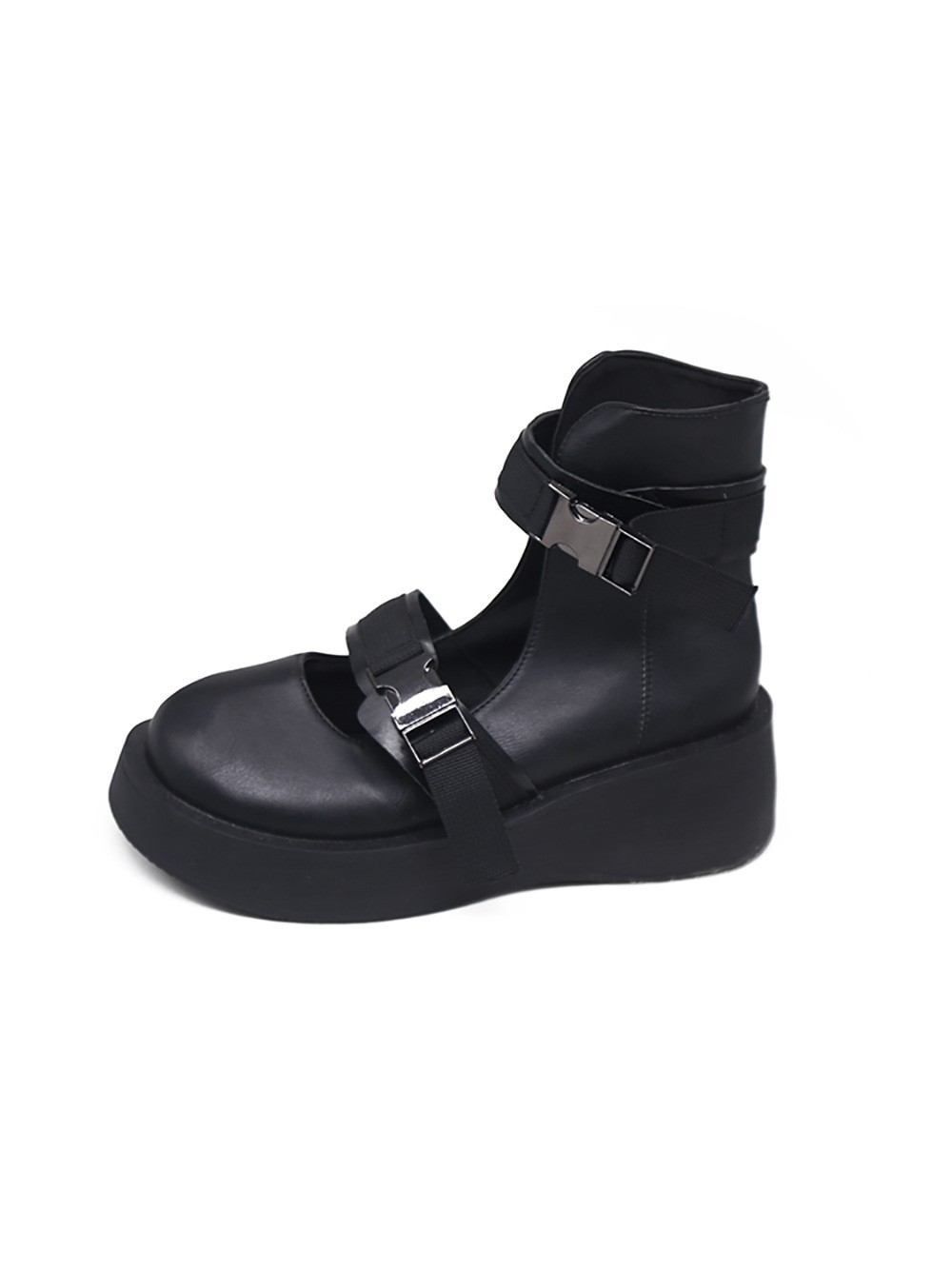 [ Mã 66CBSALE giảm 30K đơn 200K] Giày bít mũi màu đen sang trọng thiết kế hợp thời trang cho nữ | BigBuy360 - bigbuy360.vn