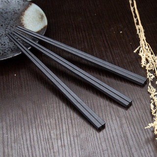 Bộ 10 đôi đũa nhựa chịu nhiệt hàng Nhật, Đũa kháng khuẩn Shikisai