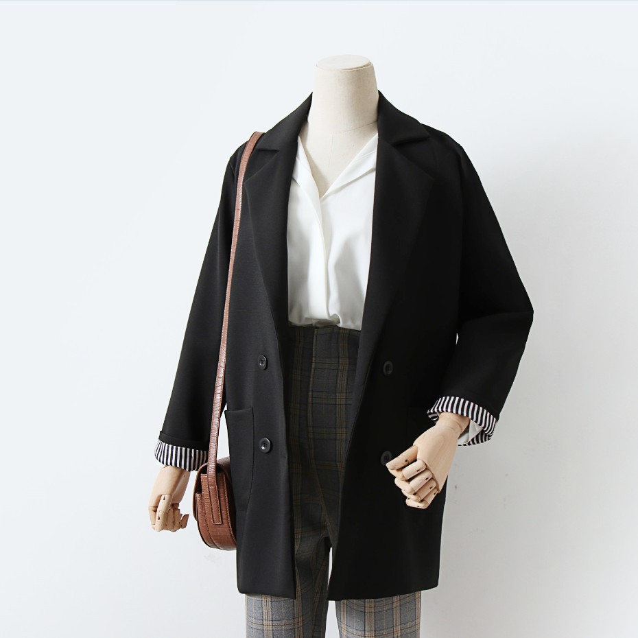 Ảnh thật 5 hình cuối.Áo blazer oversize dáng dài | BigBuy360 - bigbuy360.vn