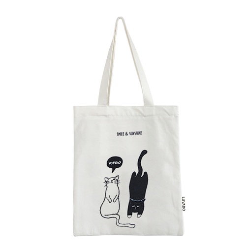 Túi tote bag đẹp vải bố trơn mềm đẹp giá rẻ LUKAMO TX774