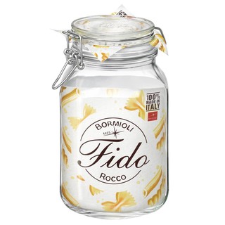 Hũ thủy tinh Bormioli Rocco Fido nắp cài 2L