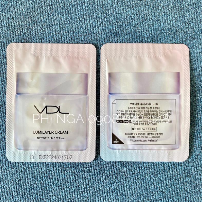 10 gói kem VDL dưỡng da ban ngày lên tông da