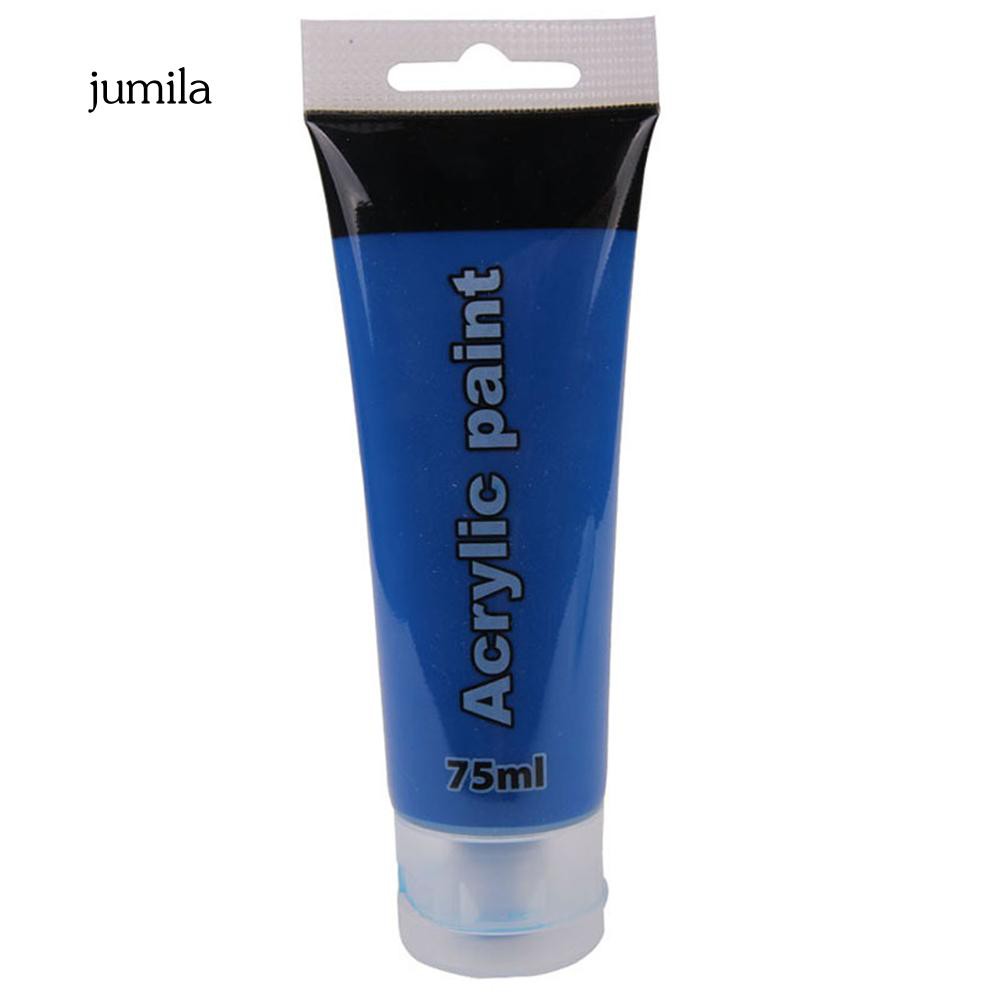 Tuýp màu vẽ Acrylic 75ml nhiều màu cho người mới bắt đầu