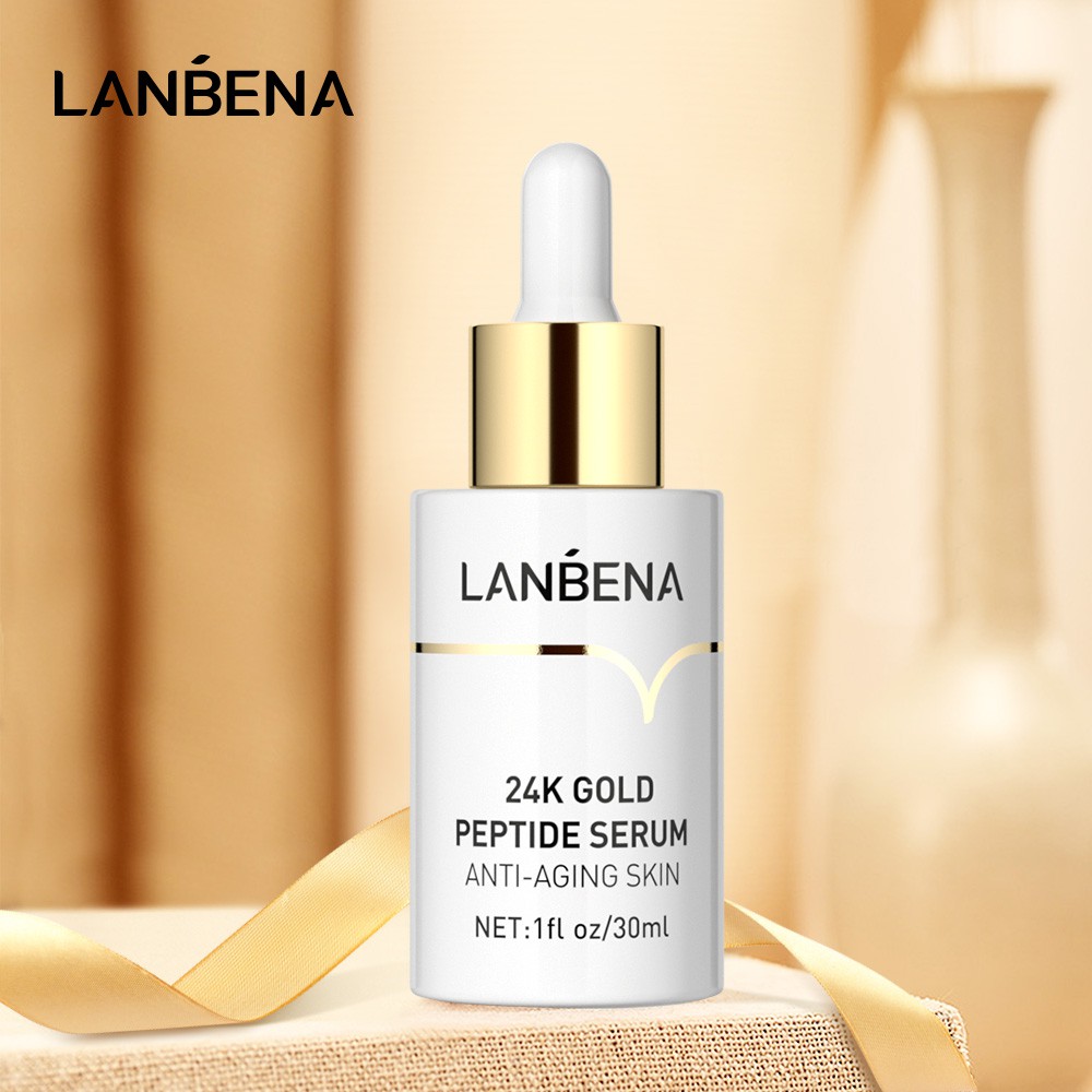 [Hàng mới về] LANBENA Serum vàng 24K chống lão hóa da cao cấp 0,7 oz / 20 g