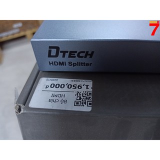 Bộ Chia HDMI 8 Cổng Dtech DT-7148