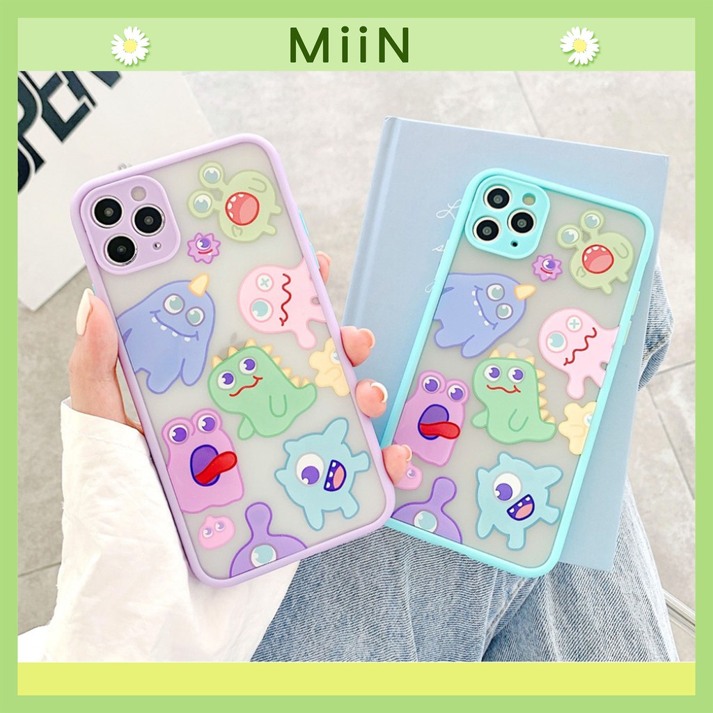 Ốp lưng iphone - Ốp iphone Quái vật nhỏ BVC 5/5s/6/6plus/6s/6splus/7/7plus/8/8plus/x/xr/xs/11/12/pro/max/plus/promax