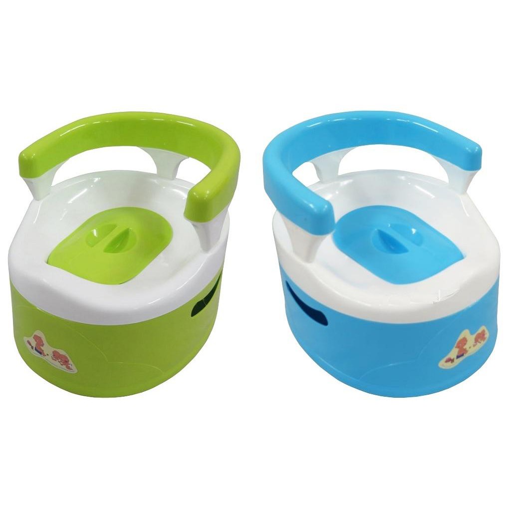 Bô Ngai Tập Đi Vệ Sinh Cho Bé, Nhựa Cao Cấp, Có Thiết Kế Tựa Lưng Phía Sau