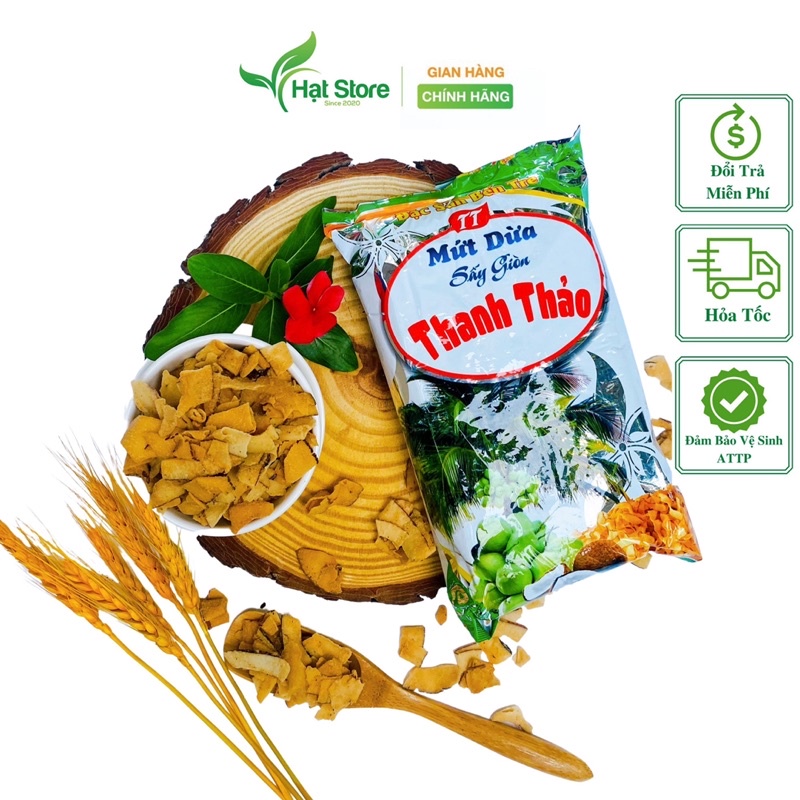 500Gr Dừa Khô Sấy Giòn Thơm, Ngon, Như Hình
