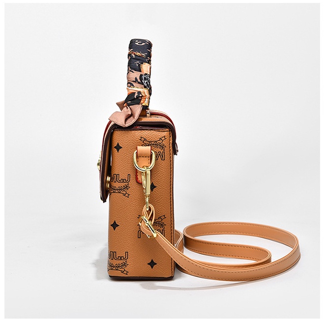 Túi CHUWANGLIN đeo chéo in họa tiết thời trang cho nữ