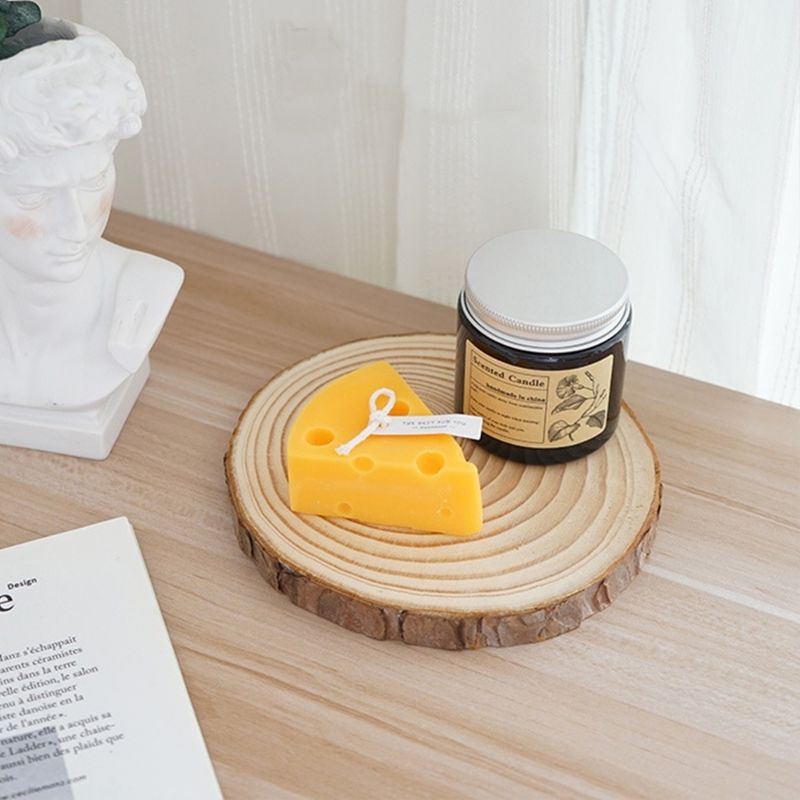 Đế gỗ nhẹ chụp ảnh decor, lót ly