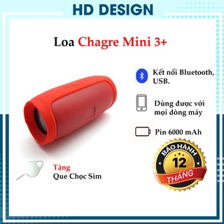 Loa bluetooth charge mini 3+ cầm tay, loa bluetooth thiết kế mạnh mẽ âm thanh sống động, hỗ trợ đàm thoại