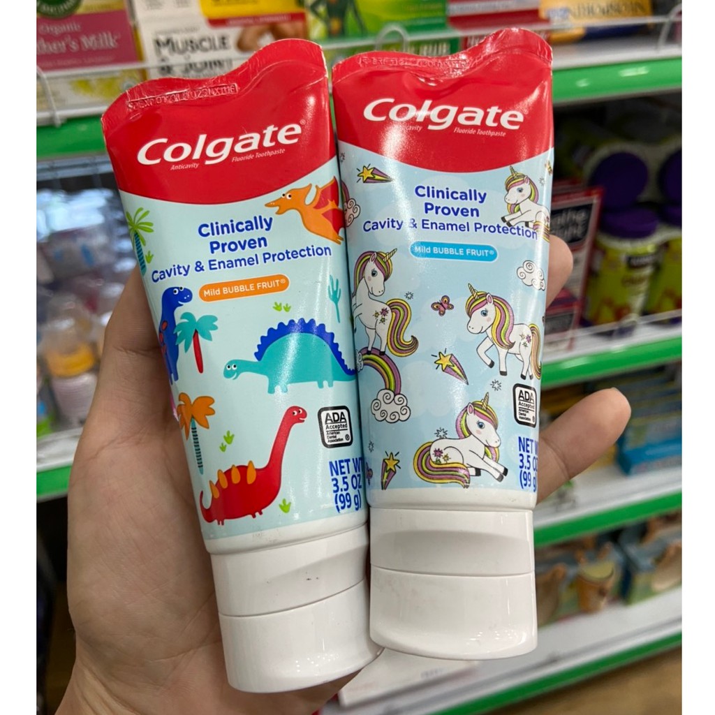 Kem Đánh Răng Cho Bé Colgate Cavity &amp; Enamel Protection 99g