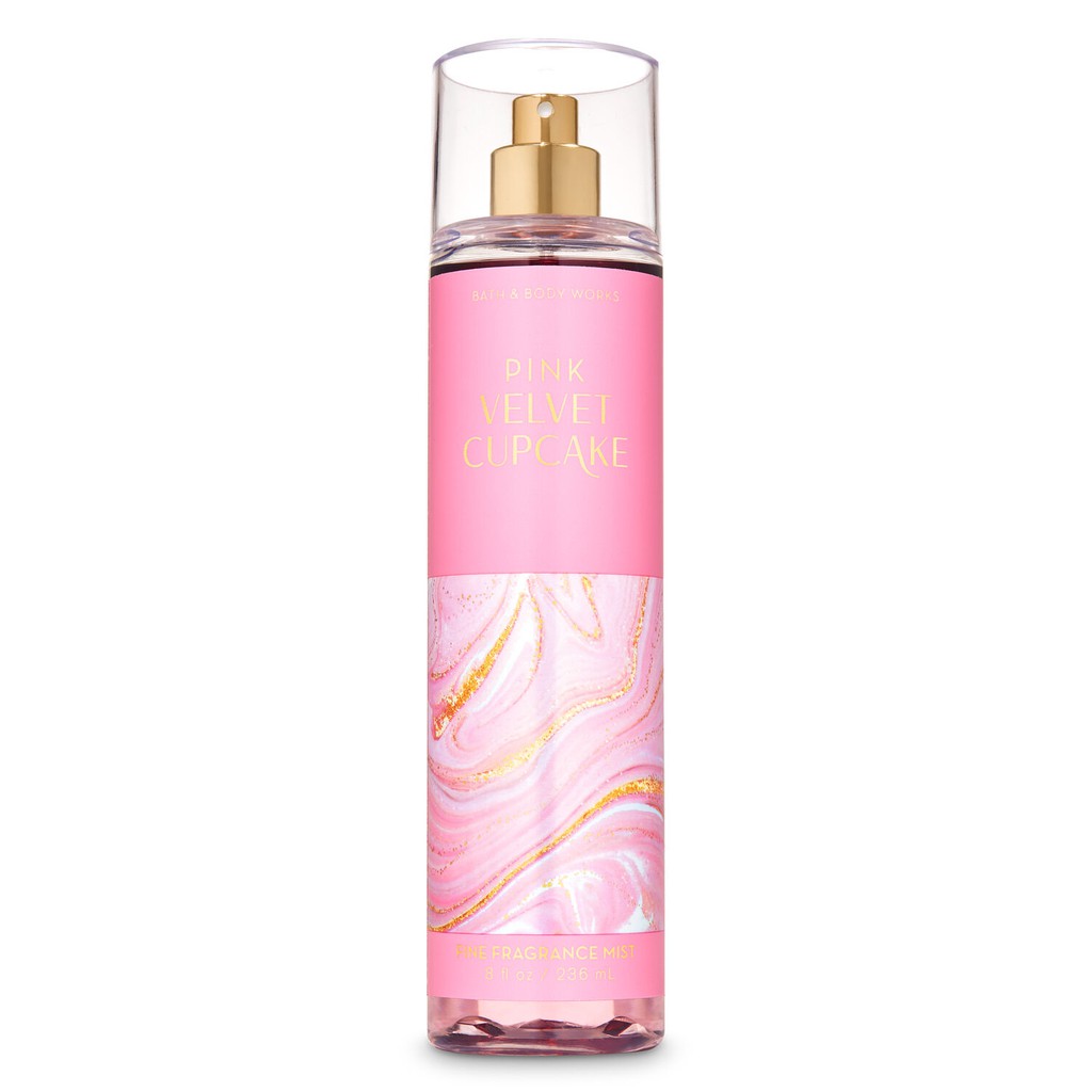 Xit thơm toàn thân Pink velvet cupcake - BBW (236ml)