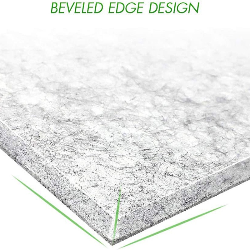 Bộ 20 Tấm Đệm Giảm Âm Viền Gạch Ốp Tường &amp; Acoustic