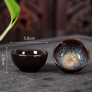 Bộ tách trà hoa văn ẩn lòng