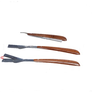 dao cạo mặt cán gỗ
