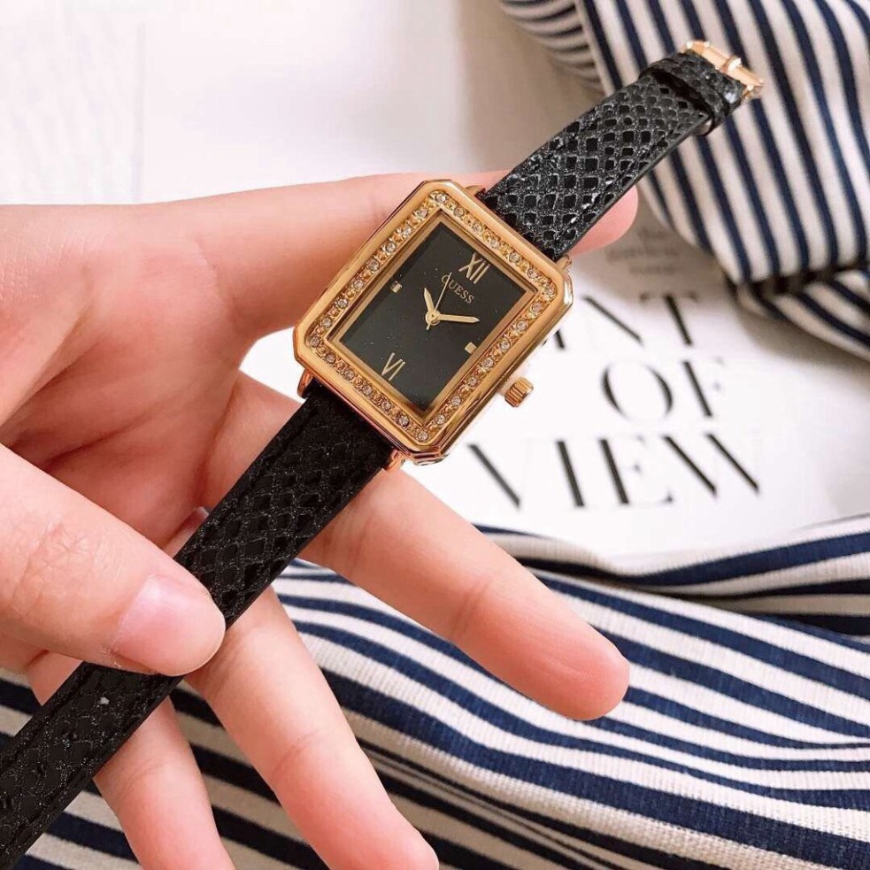 Đồng hồ nữ guess dây da thời thượng sang trọng quý phái - Bảo hành 12 tháng | BigBuy360 - bigbuy360.vn