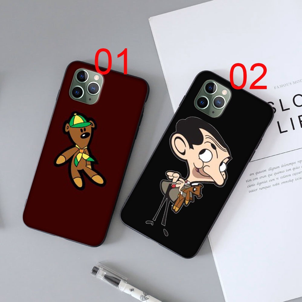 Ốp Lưng Tpu Họa Tiết Hoạt Hình Mr Bean Dễ Thương Cho Iphone 12 Mini 11 Pro Max