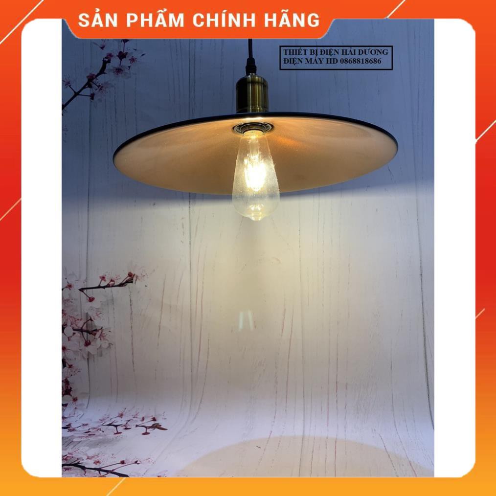 Đèn thả trang trí đĩa bay đui đồng đường kính300/360mm TH-017-GH (Đen) - chưa bao gồm bóng